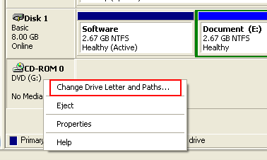 change driver letter