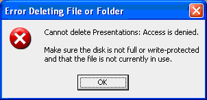 delete file